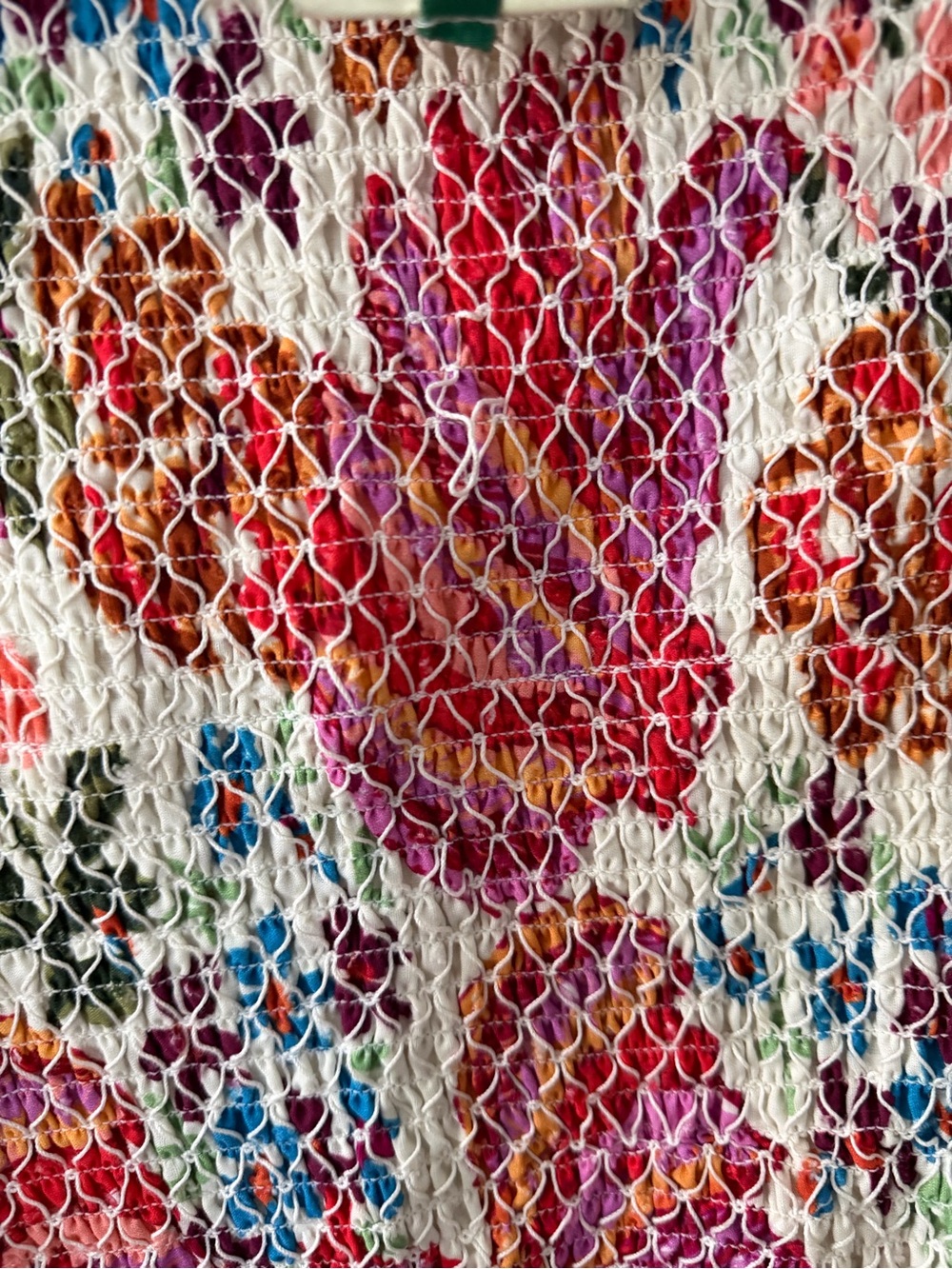 FARM Rio Smocked Floral Midi Skirt - Multicolor - Picture 5 of 5